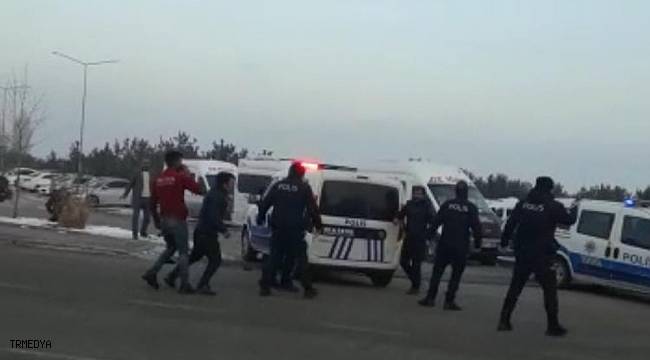 Erzurum'da minibüs şoförlerinin taşlı sopalı kavgası: 9 yaralı
