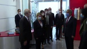 Kılıçdaroğlu, HDP Eş Genel Başkanı Sancar'ı kabul etti