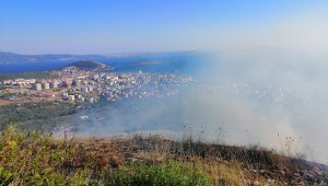 Erdek'te 5 hektar makilik alan yandı