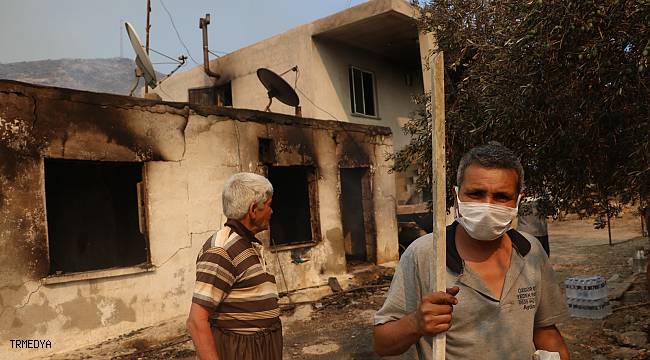 Evleri yanan vatandaşlar: "Canımızı zor kurtardık"