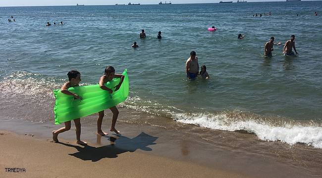 Mavi bayraklı İnkumu Plajı'nda boğulma vakası yaşanmadı
