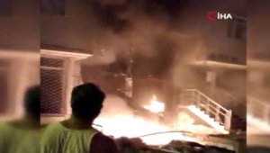 Avcılar'da patlamanın olduğu yerde köpeklerle arama yapıldı