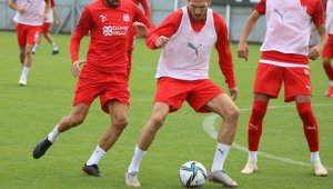 Sivasspor'da neşeli antrenman