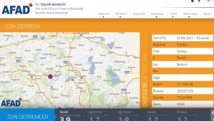 Denizli 3.9 büyüklüğünde deprem