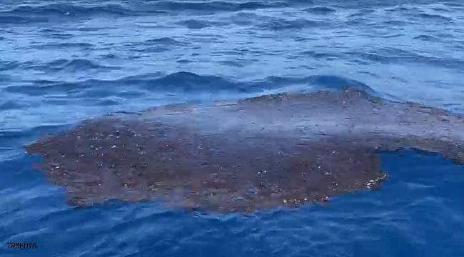 Samandağ Sahiline petrol sızıntısı vurdu