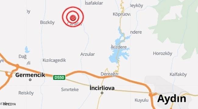 Aydın'da 3.3 şiddetinde deprem