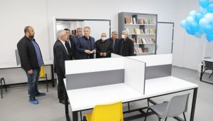 Ahmet Kekeç semt kütüphanesi yoğun katılımla açıldı