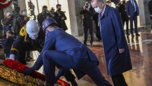 Devletin zirvesi Anıtkabir'de