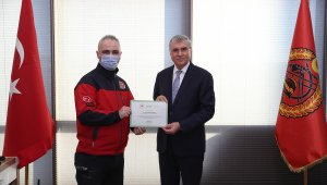 Bakan Soylu'dan itfaiye erlerine teşekkür