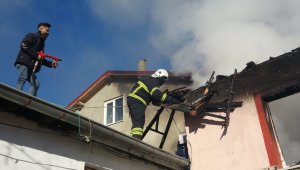 Evlerinin küle dönmesini gözyaşları içinde izlediler