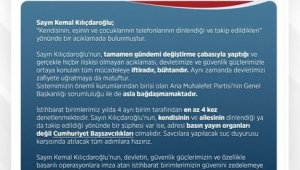 İçişleri Bakanı Soylu: "Kılıçdaroğlu hakkında savcılığa suç duyurusunda bulunuyoruz"