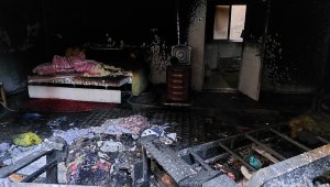 Iraklı genç 2 yaşındaki Pakistanlı çocuğu alevler içinden kurtardı