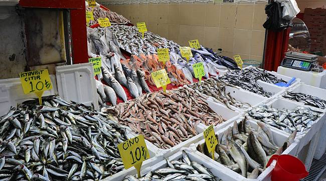 Mevsim balıklarının fiyatı 10 TL ile 30 TL arasında değişiyor