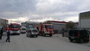 Orman entegre fabrikasında çıkan yangın korkuttu
