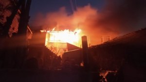 Samsun'da ev yangını: 1 ölü, 1 yaralı