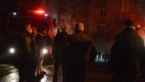 Şişli'de malzeme deposunda korkutan yangın