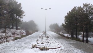 Spil'de kar kalınlığı 5 santimetreye ulaştı