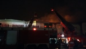 Tekstil fabrikasındaki yangın kontrol altına alındı