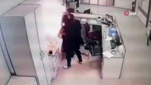 Zonguldak'ta acil servisteki patlama anı kamerada