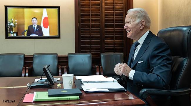 ABD Başkanı Biden Japonya Başbakanı Kishida ile görüştü