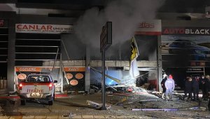 Ankara'da oto lastikçi dükkanında patlama: 3 iş yeri kullanılamaz hale geldi