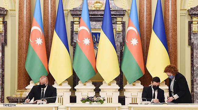 Azerbaycan-Ukrayna arasında tarım enerji ve ticaret alanlarında 6 mutabakat zaptı imzalandı