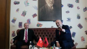 Cumhurbaşkanı Erdoğan Arnavutluk Başbakanı Edi Rama ile görüştü