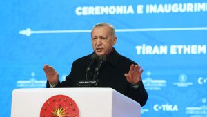 Cumhurbaşkanı Erdoğan, Arnavutluk'taki Ethem Bey Camii'nin açılışını gerçekleştirdi