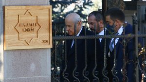 Cumhurbaşkanı Erdoğan MHP lideri Bahçeli'yi ziyaret etti