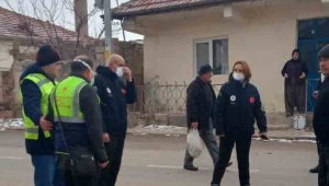 Deprem bölgesinde hasar tespit çalışması başladı