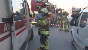 Esenyurt'ta korku dolu anlar: Anne, baba ve çocuk son anda kurtarıldı