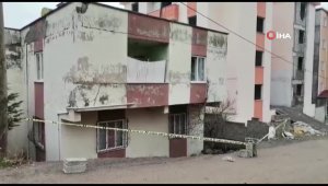 Kahramanmaraş'ta istinat duvarı çöktü