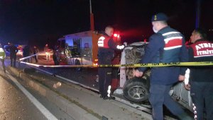 Katliam gibi kaza 2 ölü 3 ağır yaralı