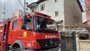 Konya'da binada çıkan yangın korkuttu