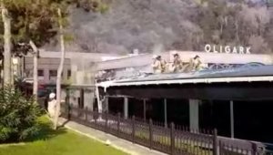 Kuruçeşme'de restoranda yangın paniği