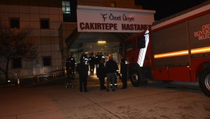 Ordu'da özel hastanede yangın paniği