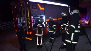 Ordu'da televizyon vericilerinin bulunduğu alanda yangın