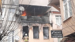 Ortaköy'de feci yangın: 1 ölü