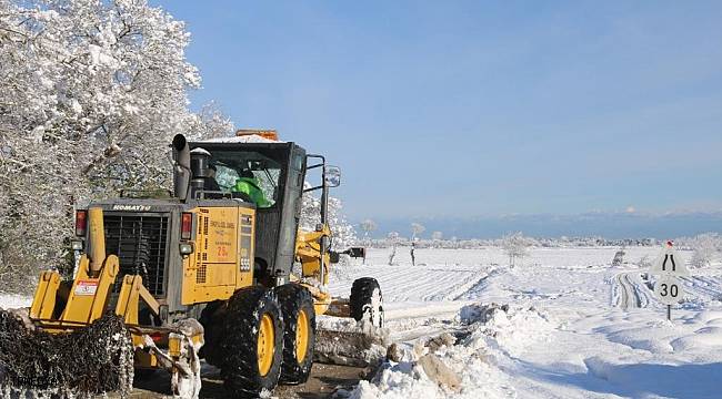 Sinop'ta 23 köy yolu ulaşıma kapandı