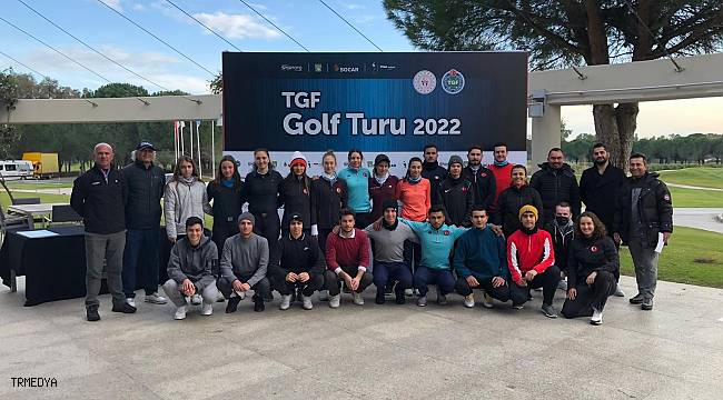 TGF Türkiye Golf Turu'nun 1. Ayak müsabakaları tamamlandı