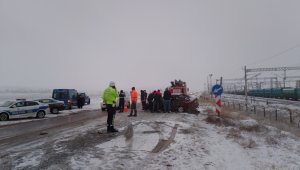 Trafik kazası 4 yaralı