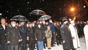 Yangında hayatını kaybeden uzman çavuş son yolculuğuna uğurlandı