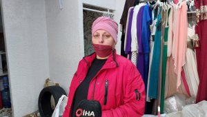 Avcılar'da tavanı çöken dükkandan dakikalarla kurtuldu