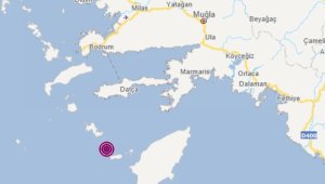 Ege Denizi'ndeki deprem Datça'da hissedildi