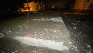 İnşaat halindeki bina çöktü