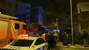 Pendik'te 4 katlı binada yangın: 1 ölü