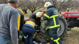 Kayısı bahçesindeki kazada öldü