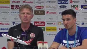 Alfons Groenendijk: "Kayserispor 3 puanı kaçıran taraftı, biz de 1 puanla yetindik"