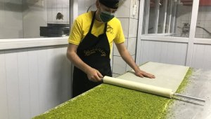 Malatya'da tatlıcılarda bayram yoğunluğu yaşanıyor