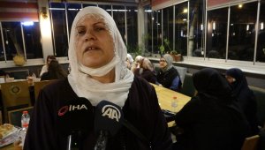 Muş'ta evlat nöbeti tutan anneler iftarda buluşturuldu